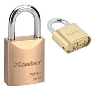 Latón sólido uso pesado Master Lock