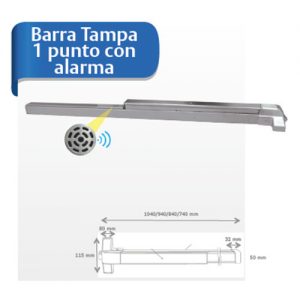 Modelo Tampa con Alarma TESA